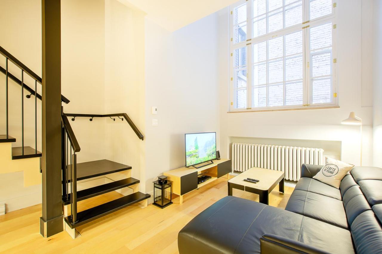Апартаменти Les Lofts St-Pierre - Par Les Lofts Vieux-Quebec Екстер'єр фото