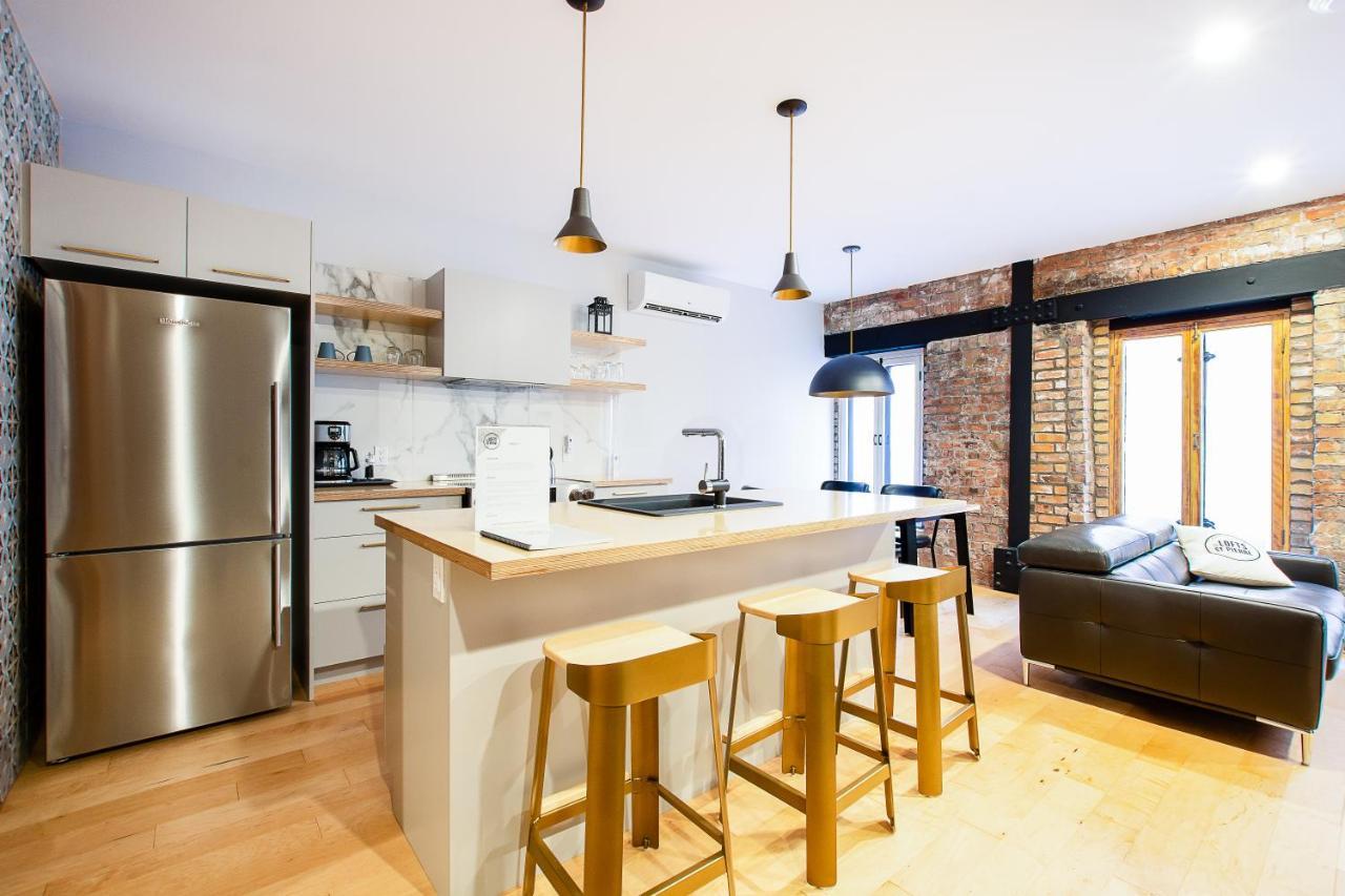 Апартаменти Les Lofts St-Pierre - Par Les Lofts Vieux-Quebec Номер фото